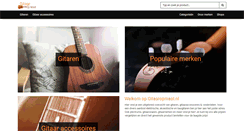 Desktop Screenshot of gitaaropmaat.nl